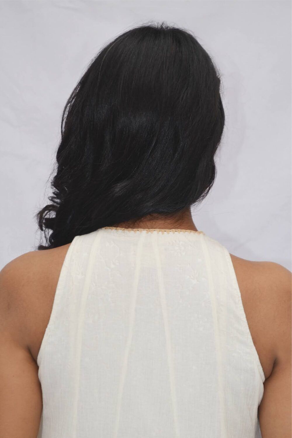 Side Placket Crinkled Dress - image 2
