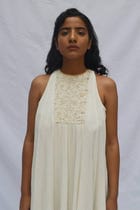 Side Placket Crinkled Dress view 6