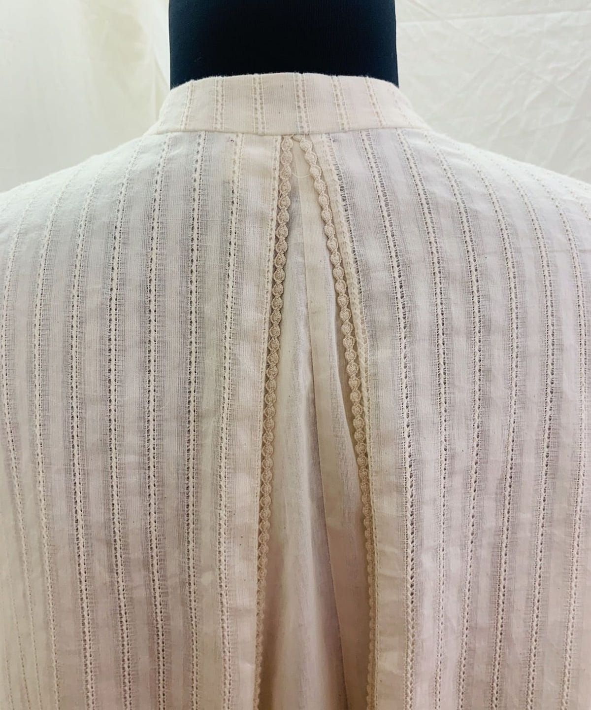 Self Ladder Lace Panel Dress - image 2