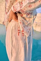 Athena Red Jaal Dolman Shirt view 3