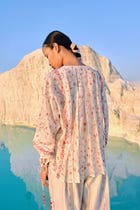 Athena Red Jaal Dolman Shirt view 4