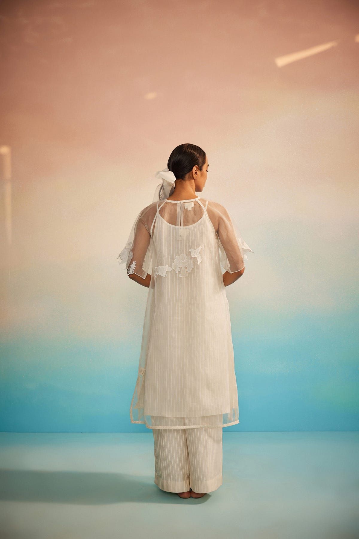 Yuugen Organza Kurta Set of 3 - image 3