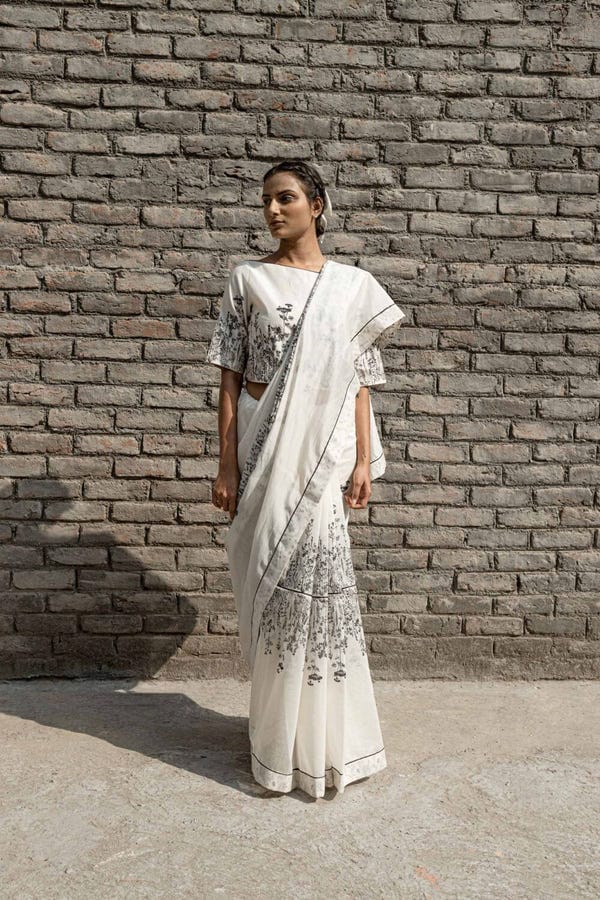 Ahmev — Ivy Chanderi Saree