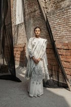 Ivy Chanderi Saree view 2
