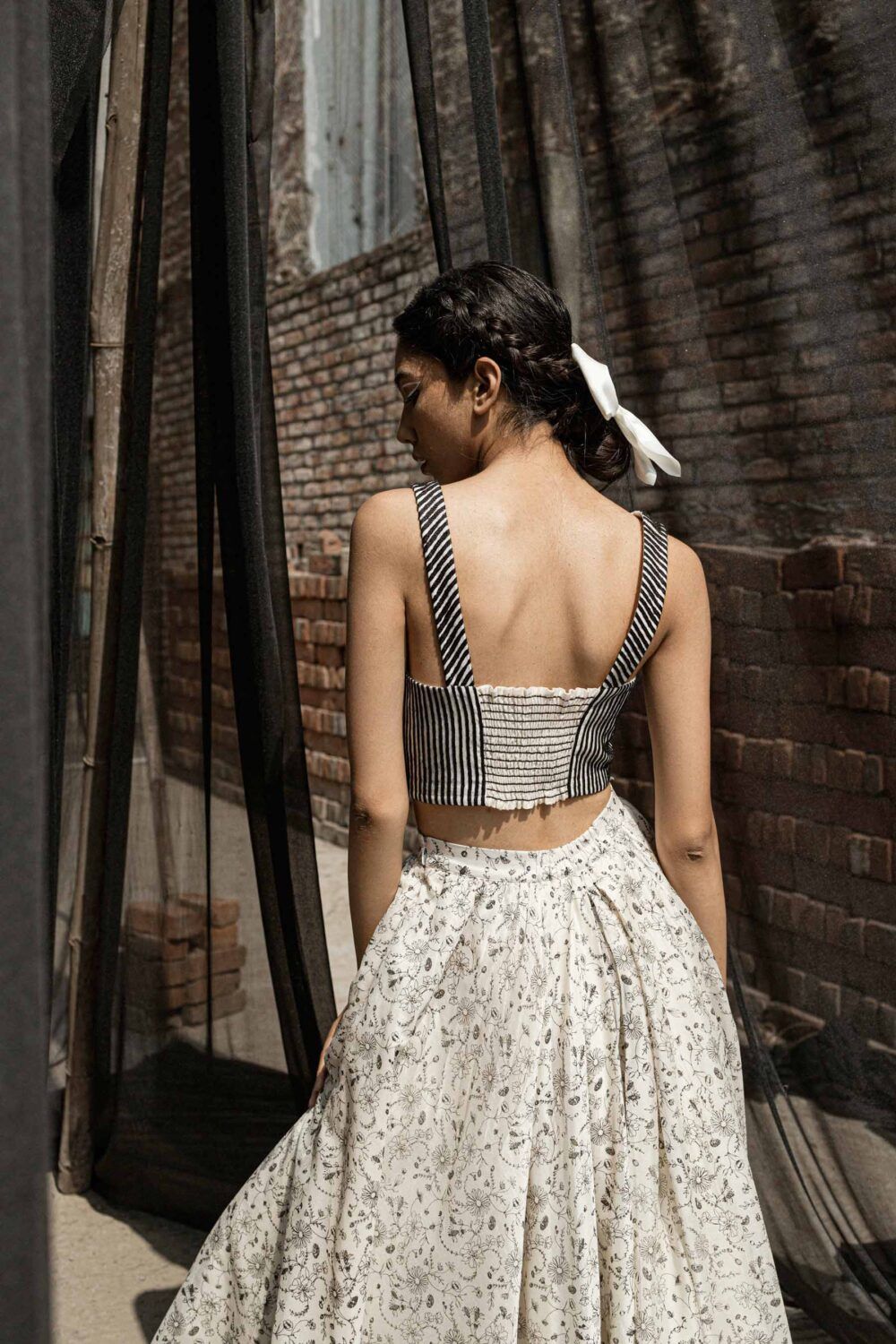 Primrose Tape Bustier - image 4