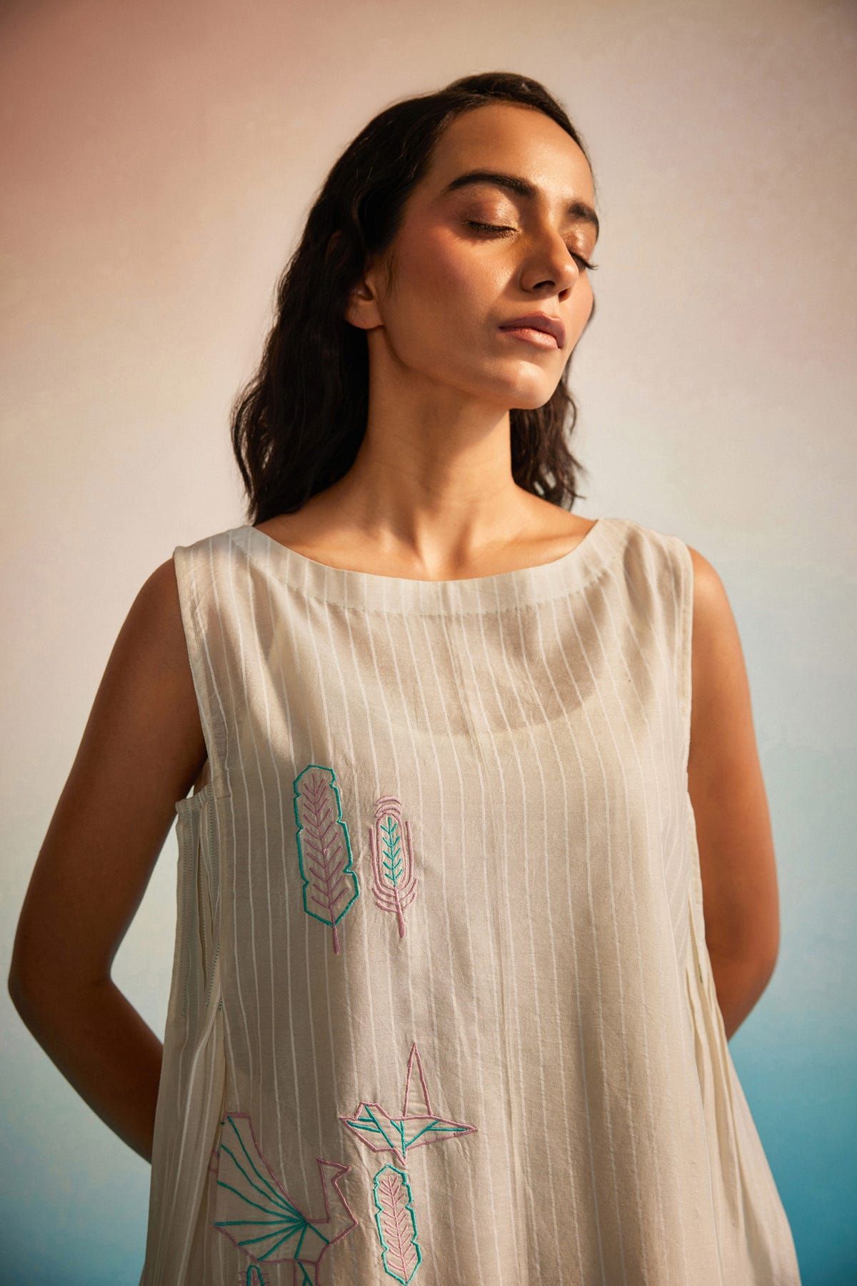 Hiroko Pleated Dress - image 1