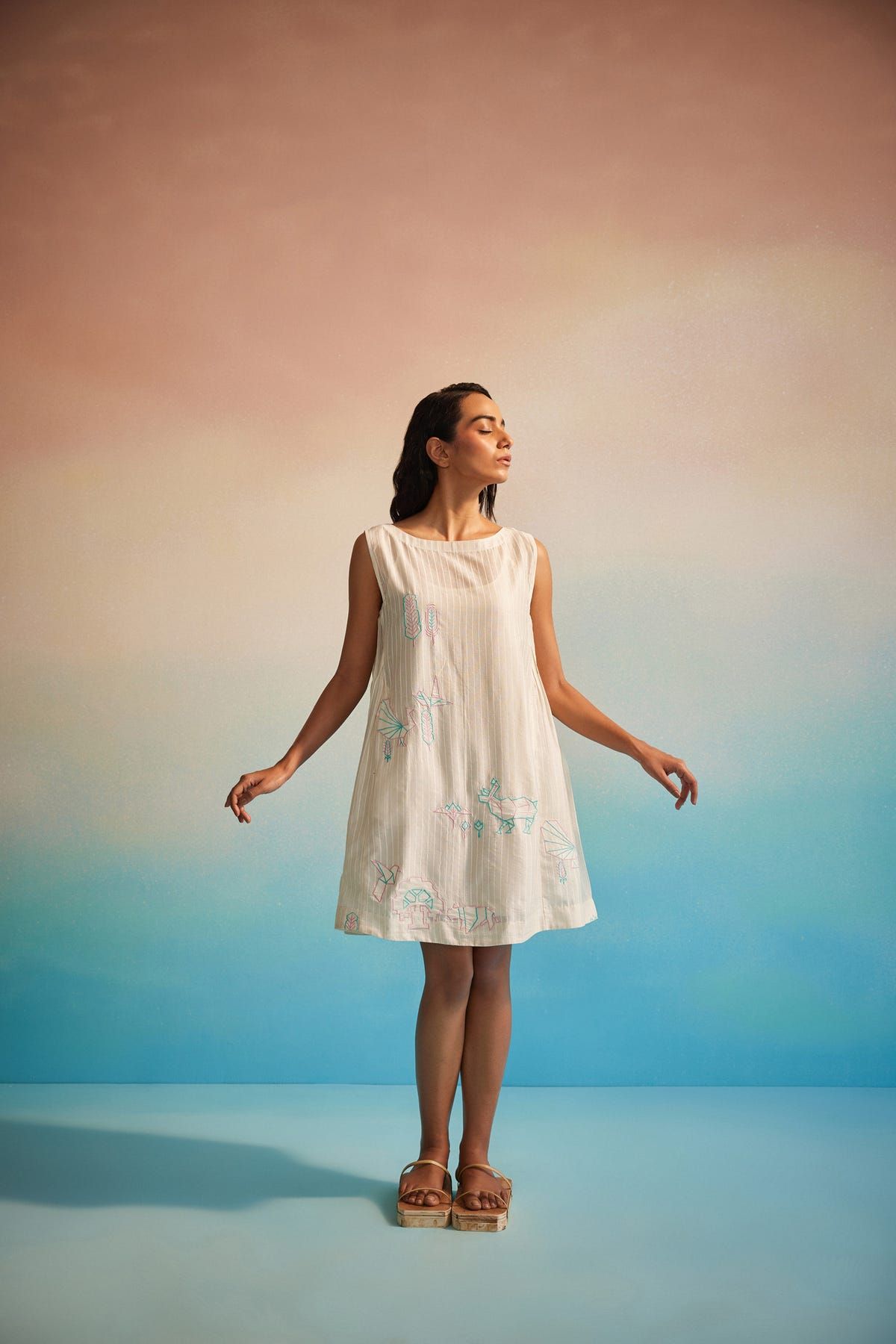 Hiroko Pleated Dress - image 6