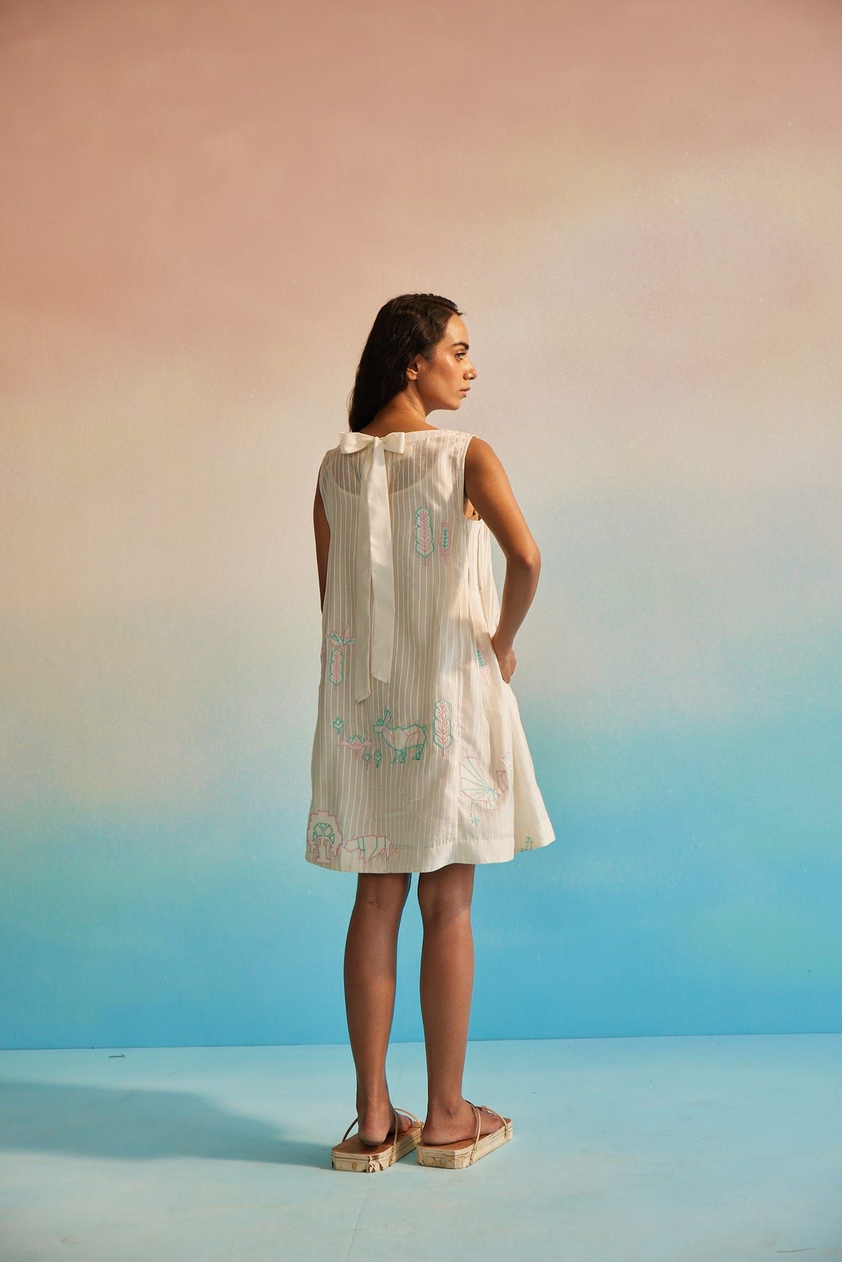 Hiroko Pleated Dress - image 7