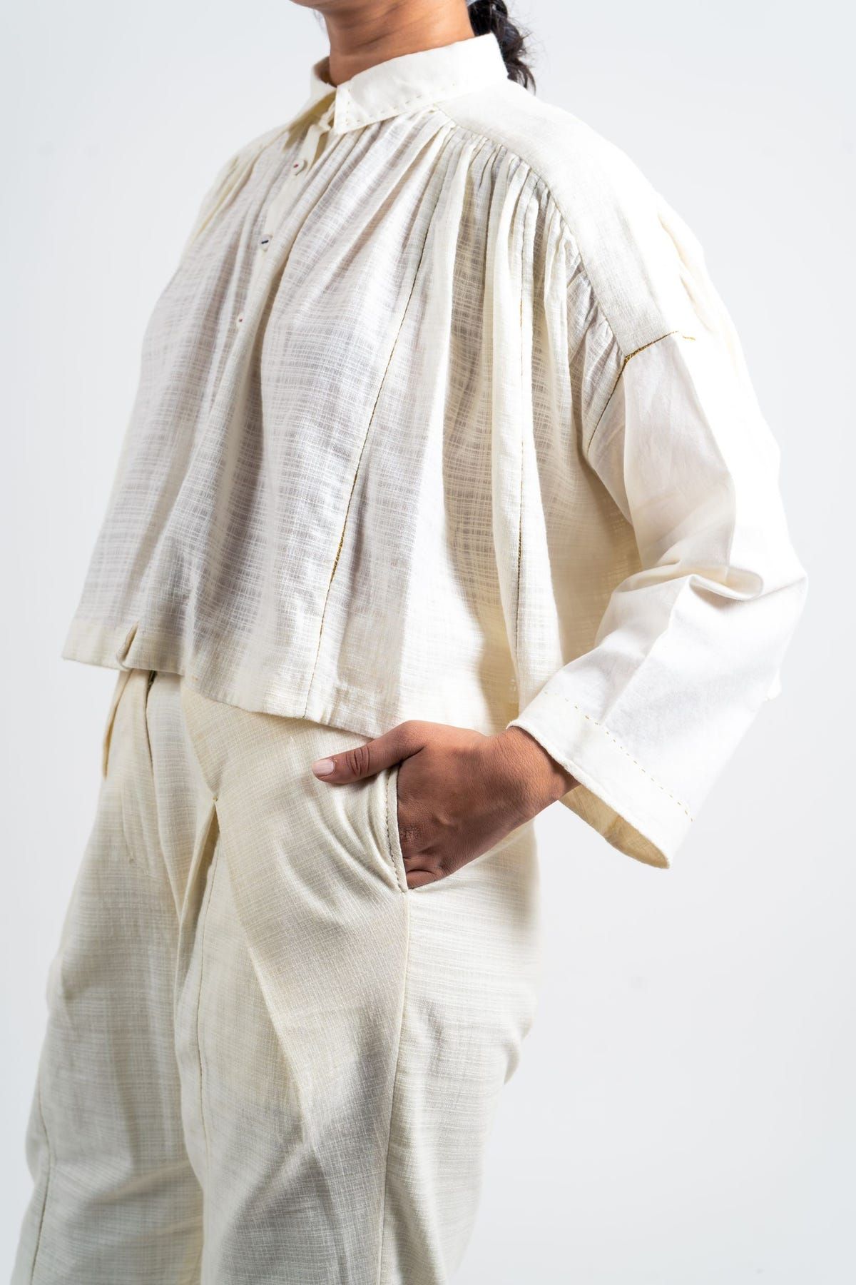 Gathered Shirt - image 2