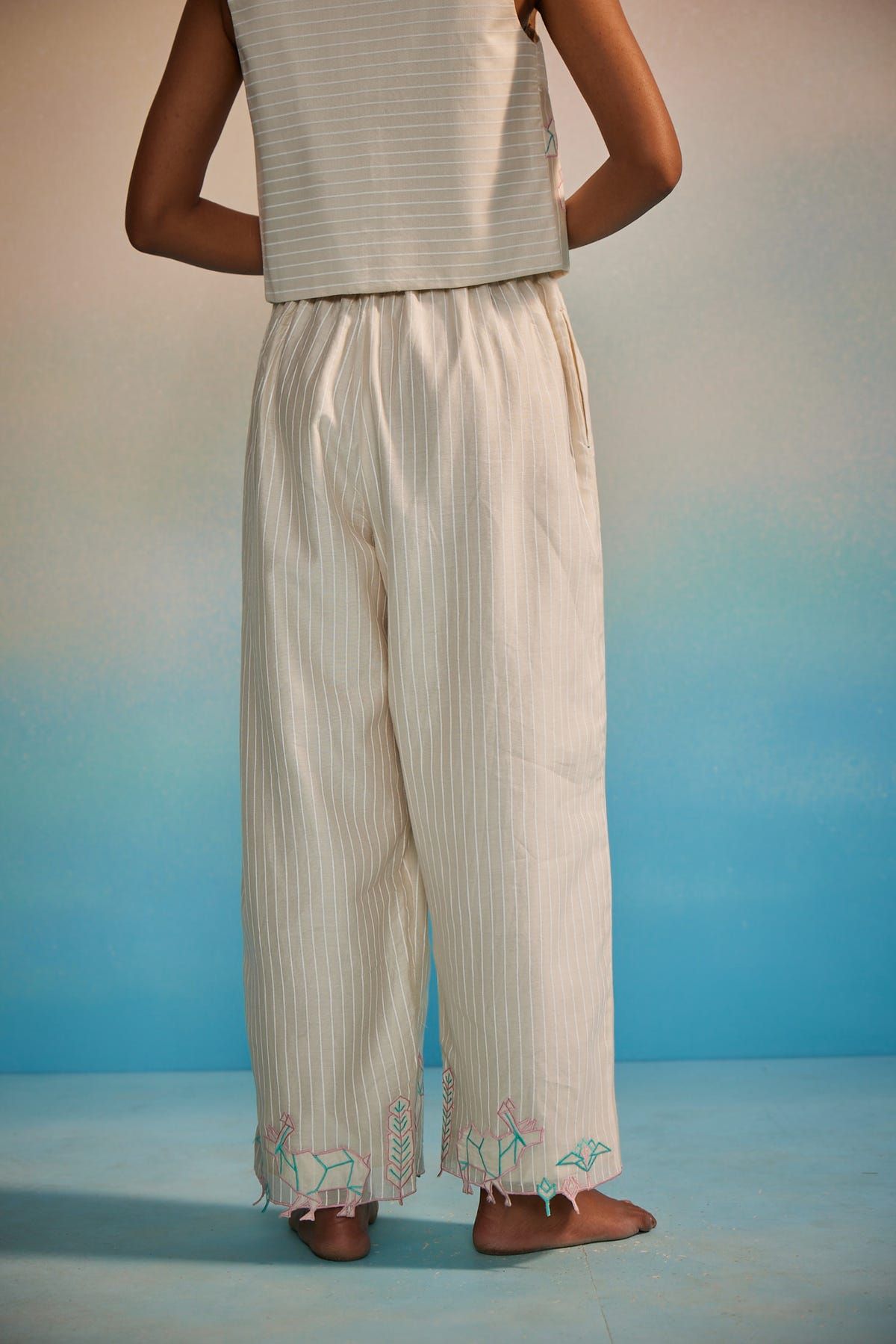 Shiori Applique Pants - image 6