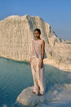 Zeya Ruching Top view 4