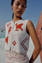 Wuna Beaded Vest view 6