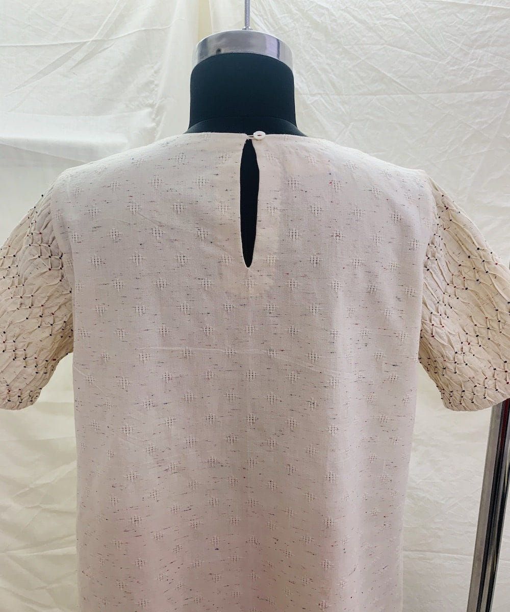 Pin Tuck Sleeve Dress - image 3