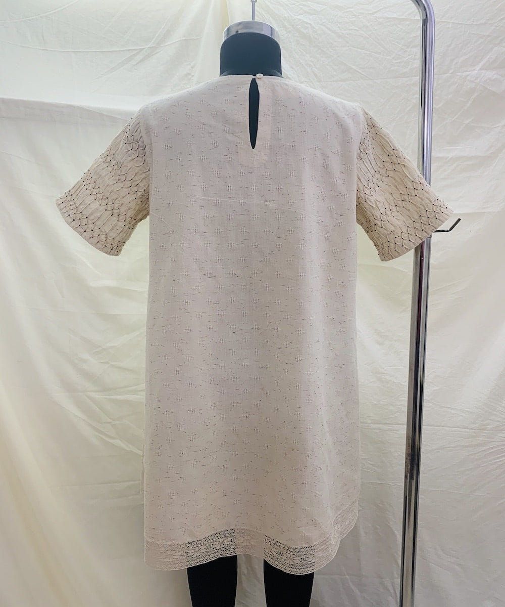 Pin Tuck Sleeve Dress - image 5