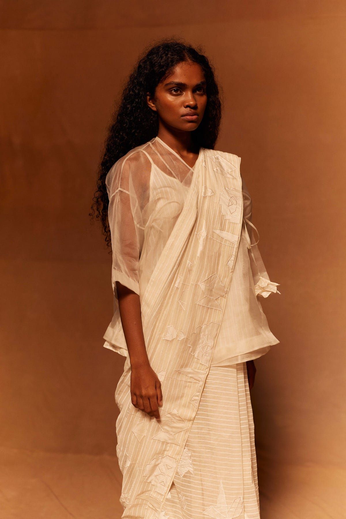 Kirei Cotton Silk Saree - image 2