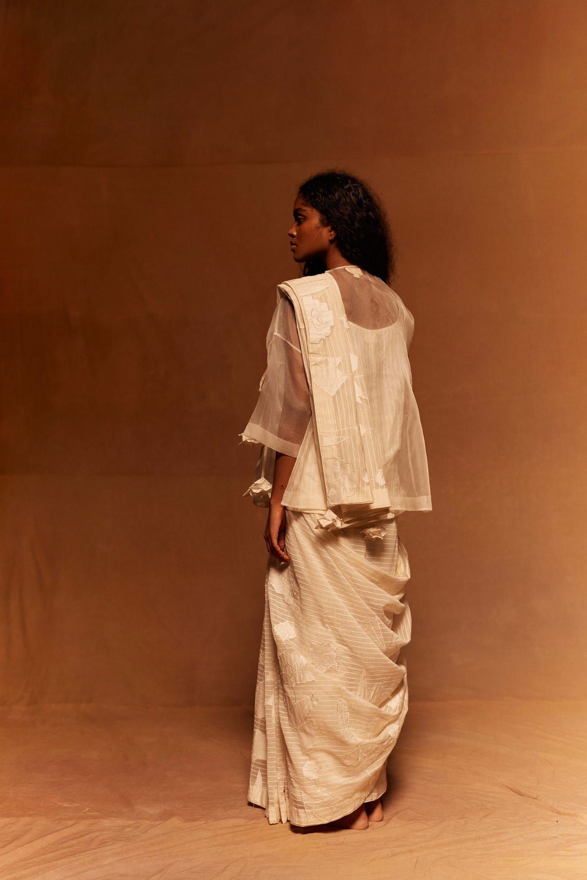 Kirei Cotton Silk Saree - image 3