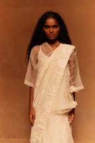 Kirei Cotton Silk Saree view 4