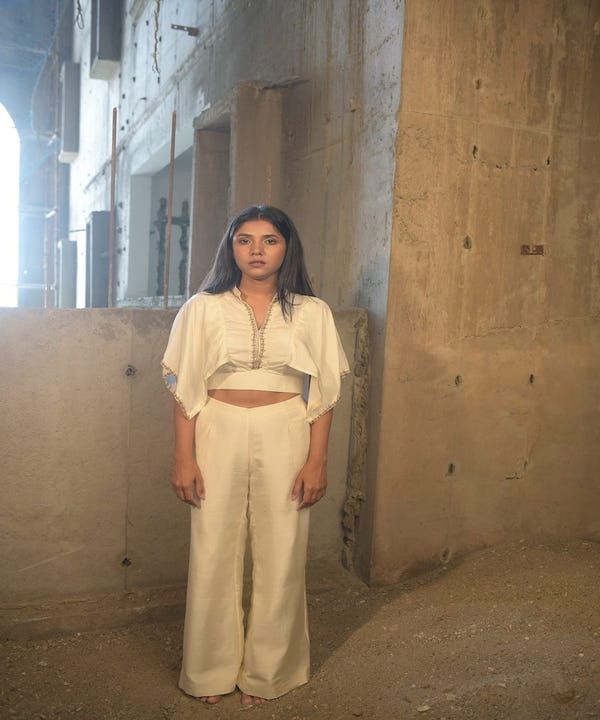 Ahmev — Magical Embroidered Kimono Blouse