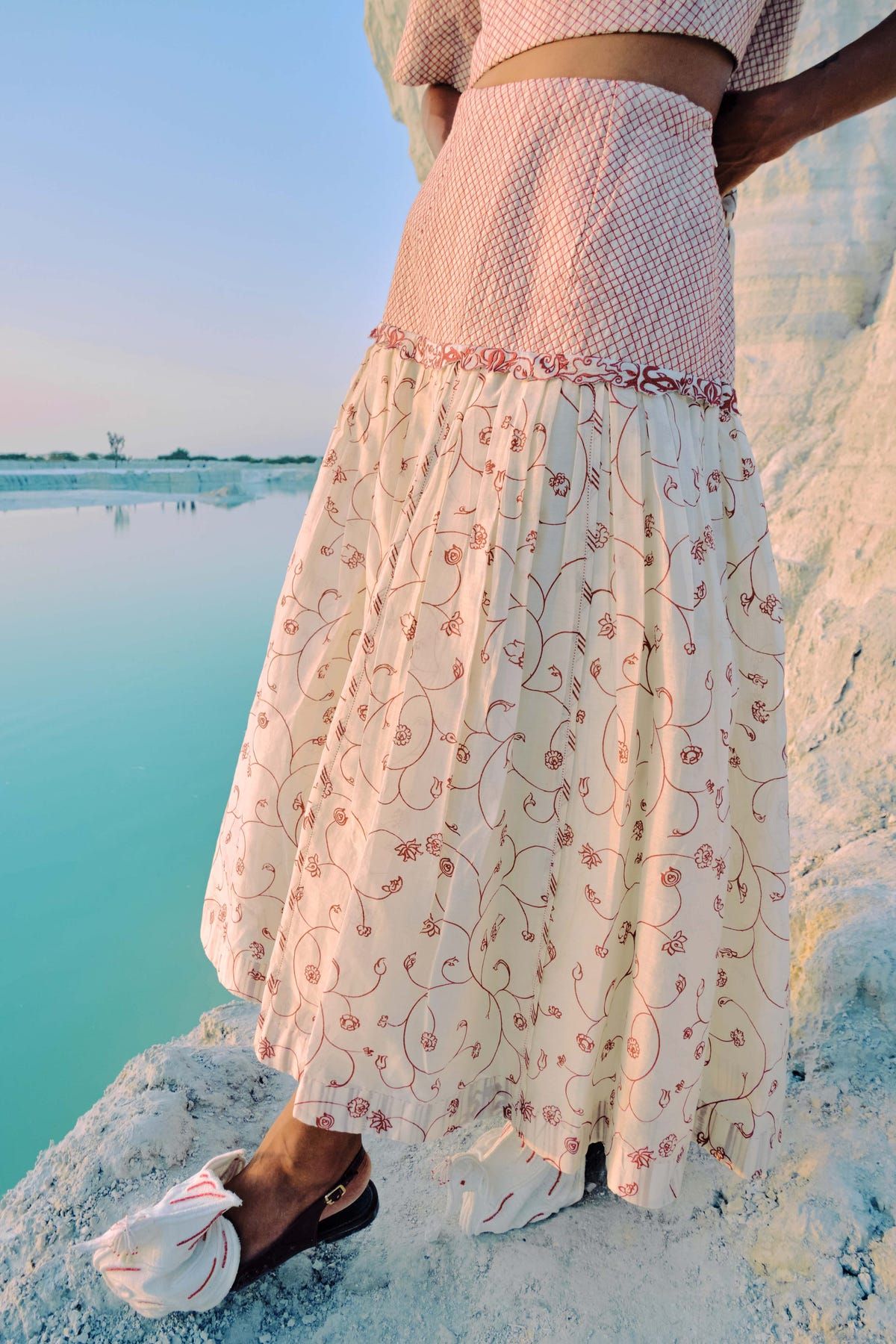 ⁠Hnin Quilted Skirt - image 2