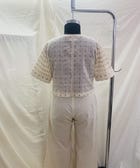 Pin Tuck Sleeve Top view 2