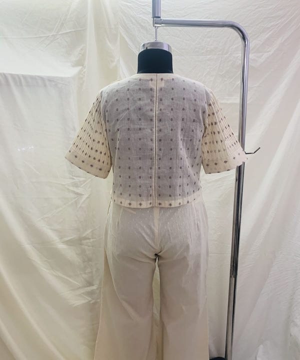 Ahmev — Pin Tuck Sleeve Top