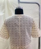 Pin Tuck Sleeve Top view 3