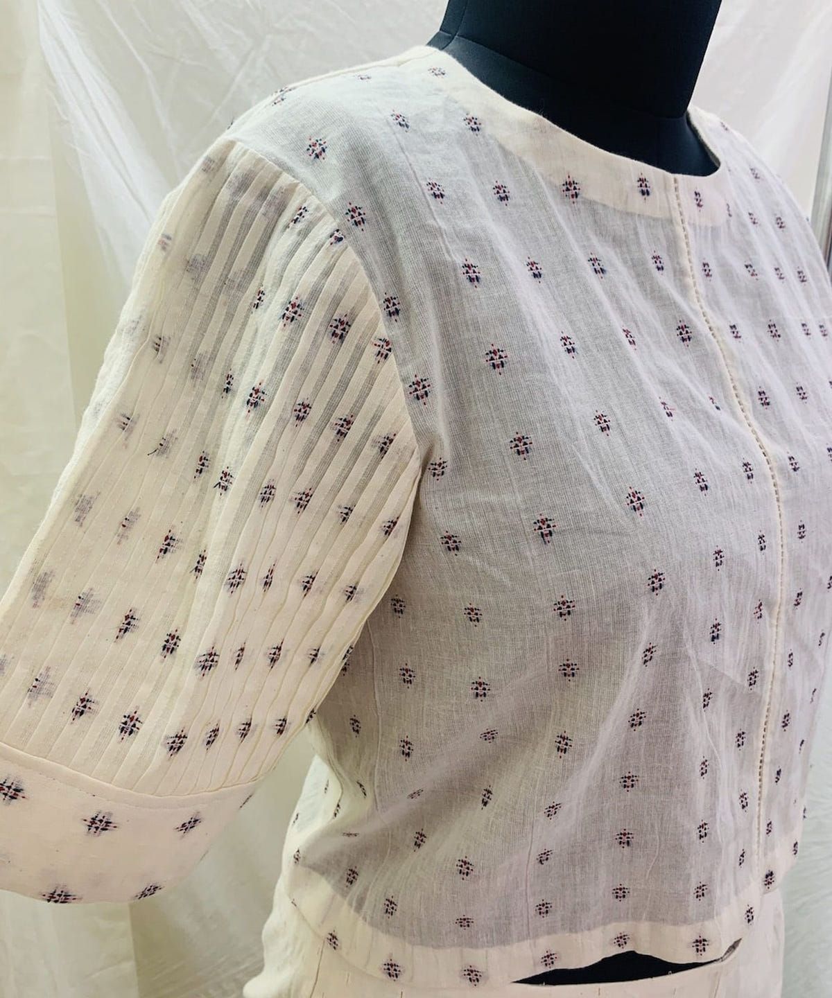 Pin Tuck Sleeve Top - image 4