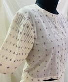 Pin Tuck Sleeve Top view 4