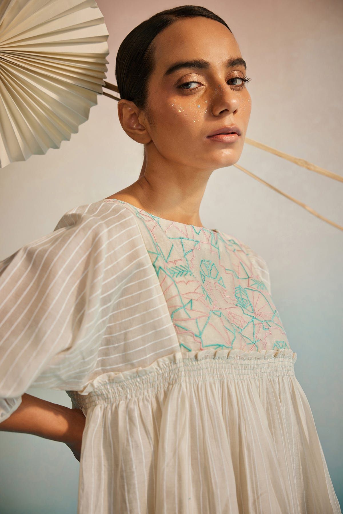 Hakanai Square Sleeve Top - image 1