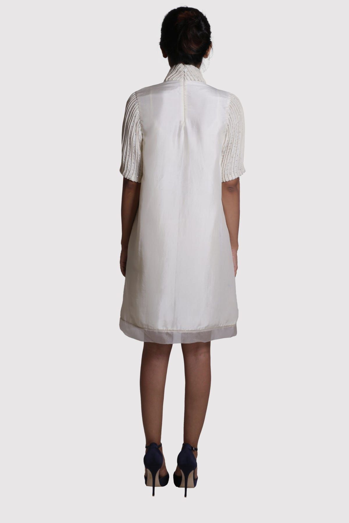 Empower Corded High Neck Dress - image 3