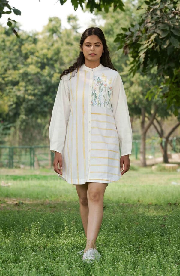 Ahmev — Marianna Mandarin Shirt
