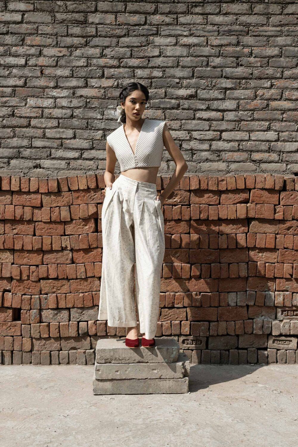 Belle 4 Pleated Pants - image 5