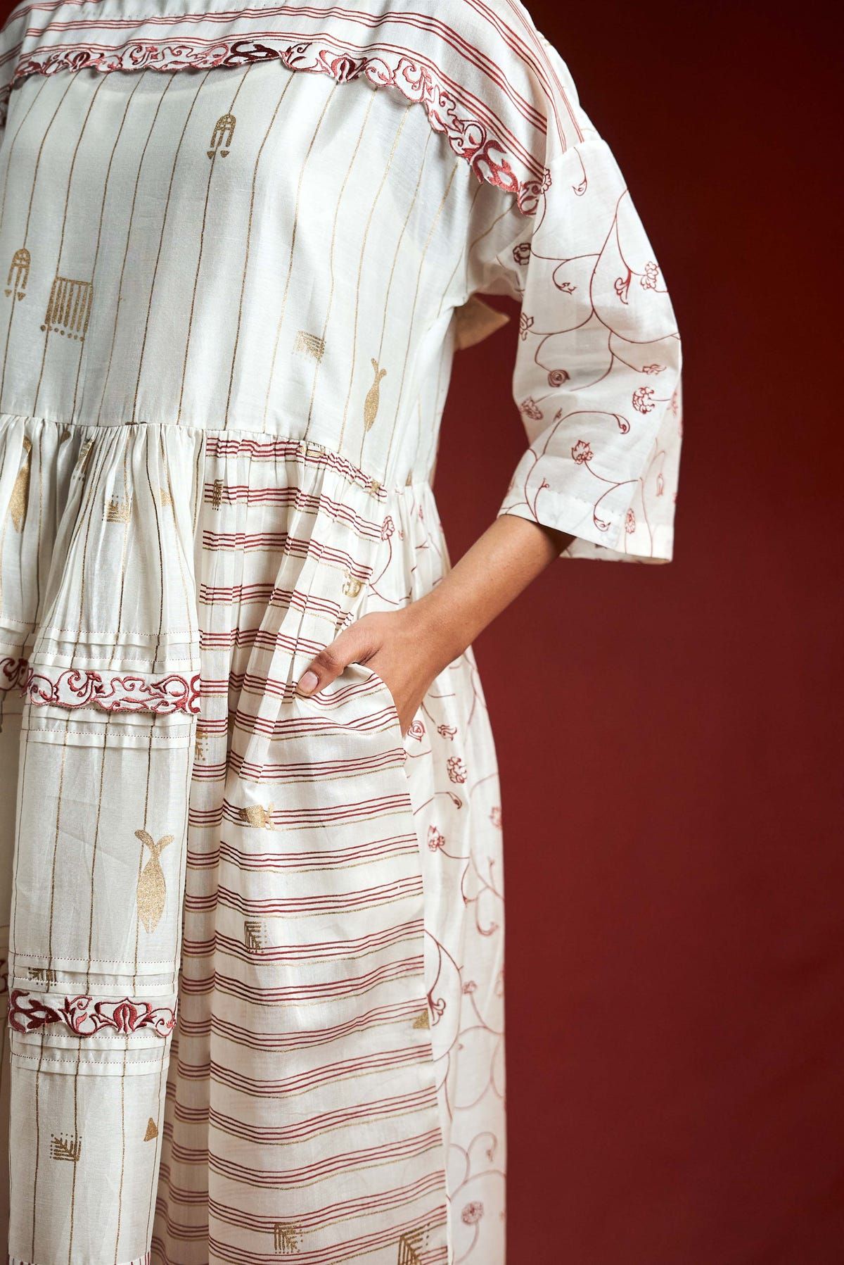 Yuni Patch Dress - image 4