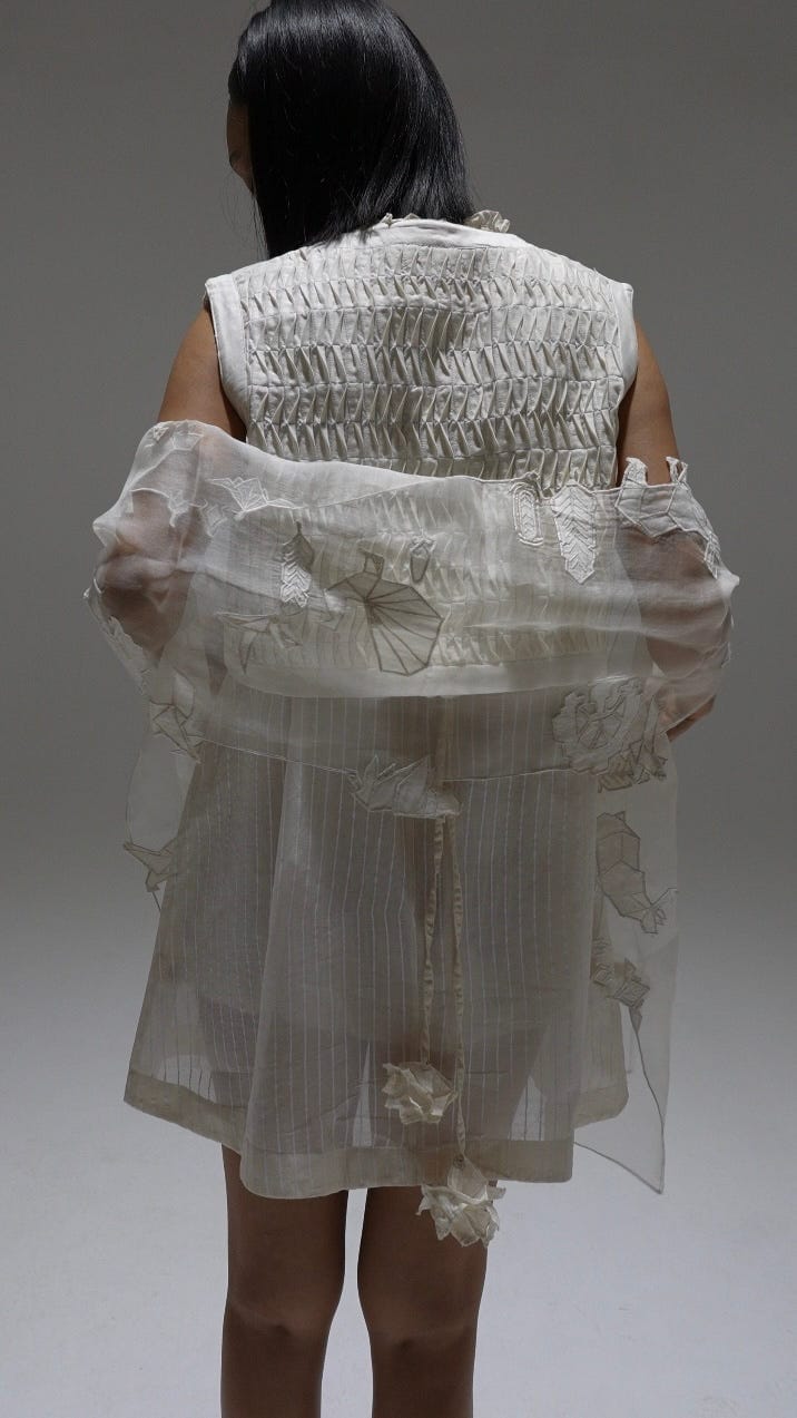 Hangasumi Applique Scarf - image 2