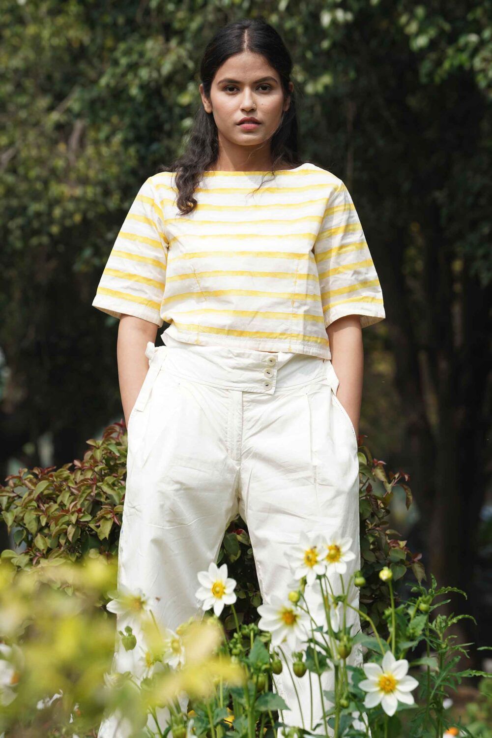 Suzzane Waist Tie-Up Pants - image 4