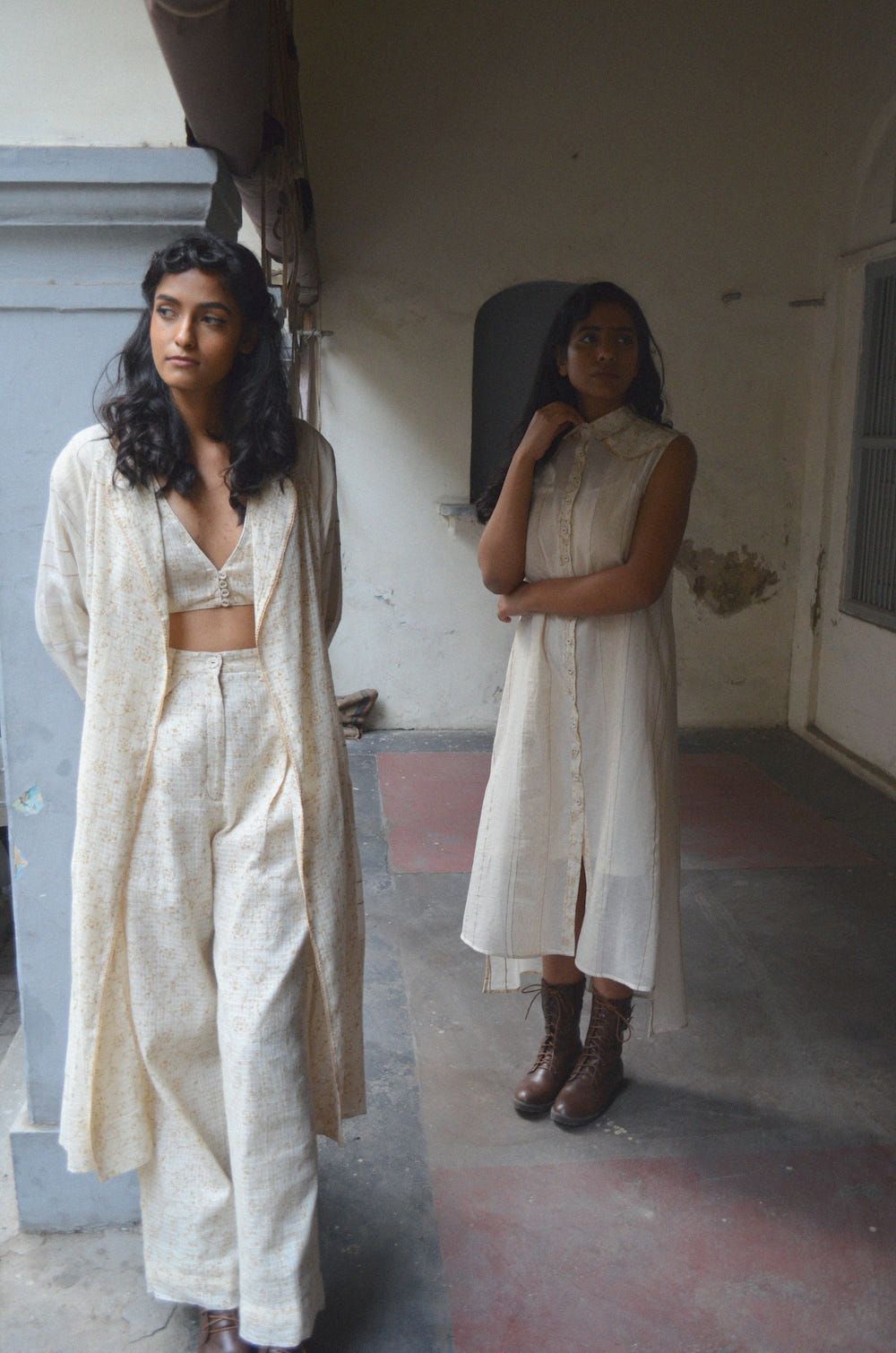 Overlap Pleated Pant - image 2