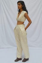 Overlap Pleated Pant view 3