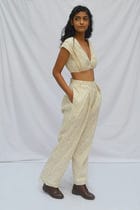 Overlap Pleated Pant view 5