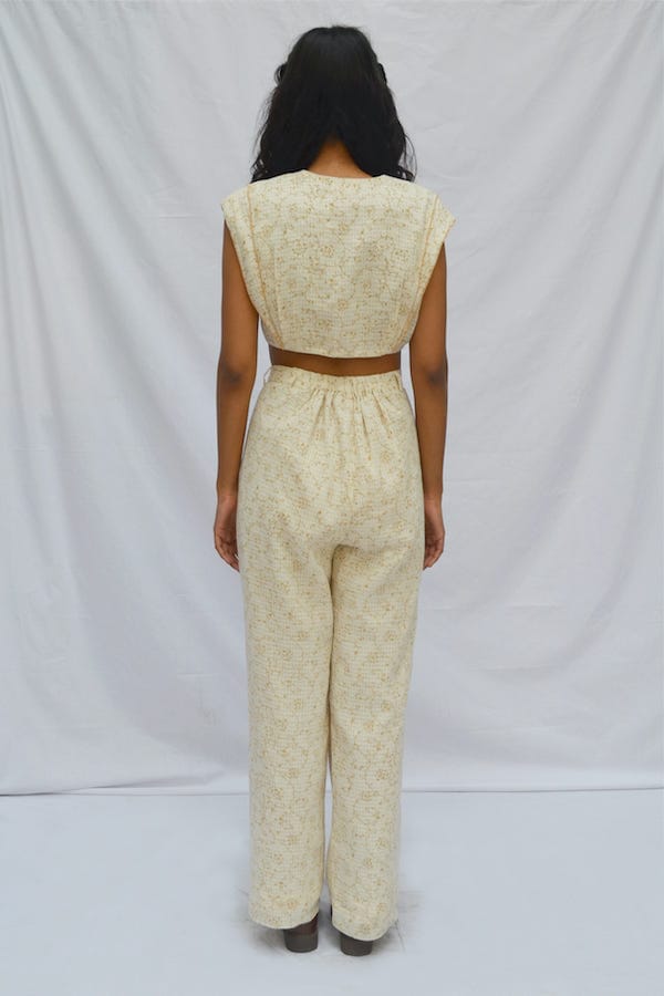 Overlap Pleated Pant - image 6