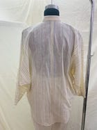 Rainbow Stripes Dolman Sleeve Shirt view 3