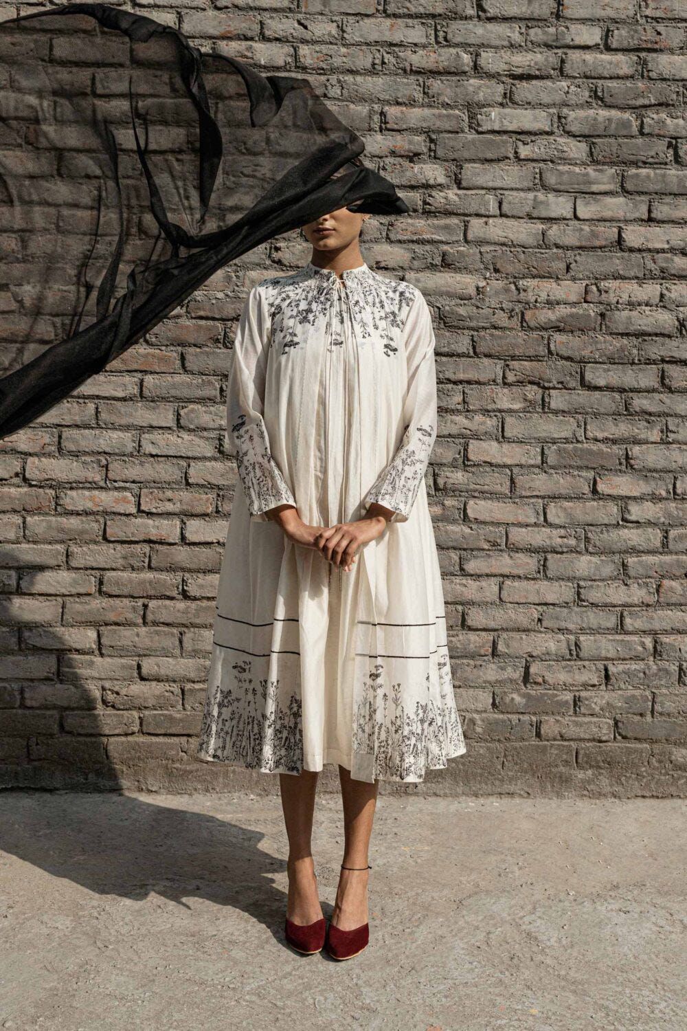 Leihani Raglan Sleeve Overlay - image 1