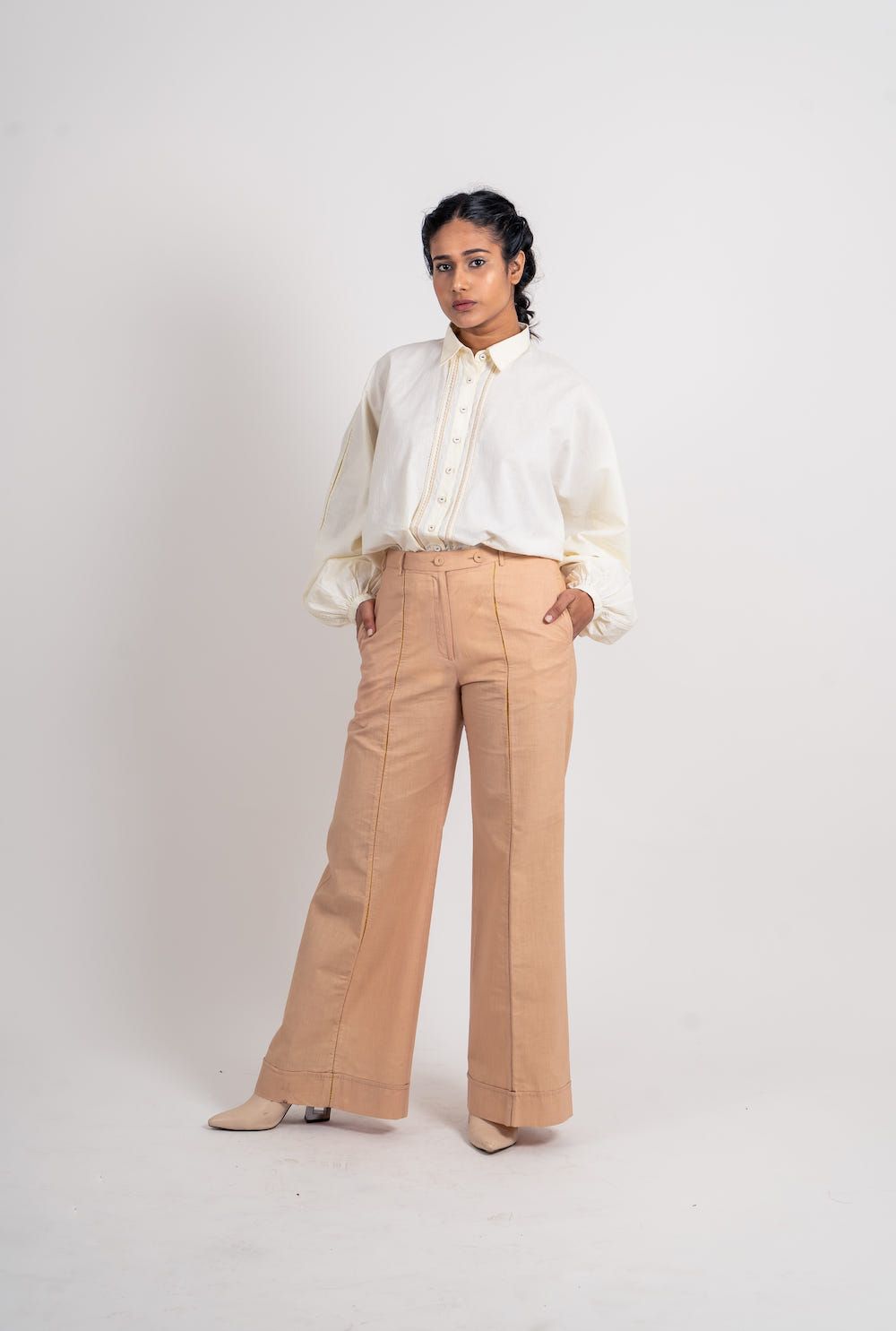 Zari Ladder Lace Detailed Pant - image 6