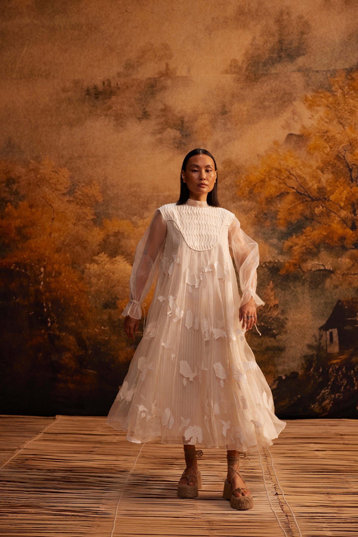 Saku Yoke Dress - image 1