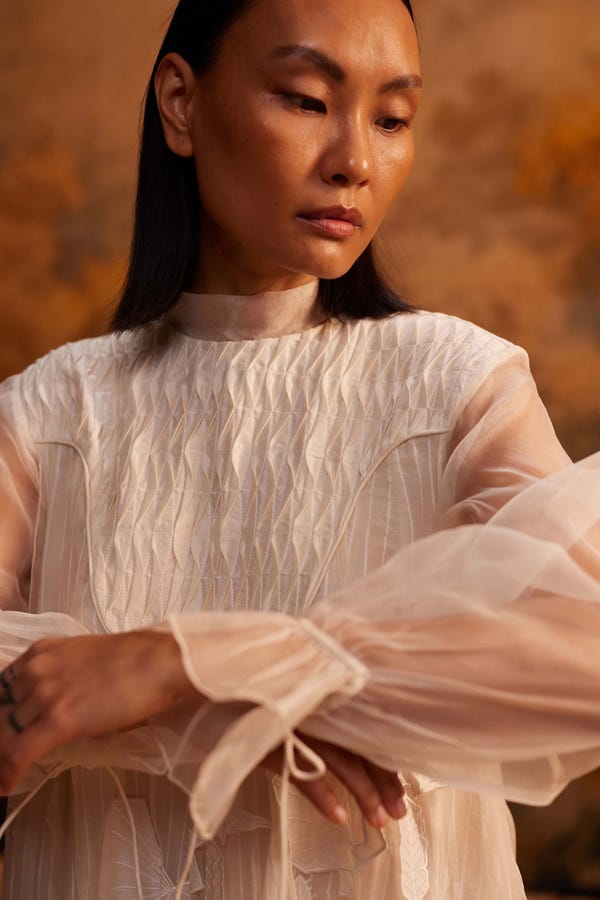 Ahmev — Saku Yoke Dress