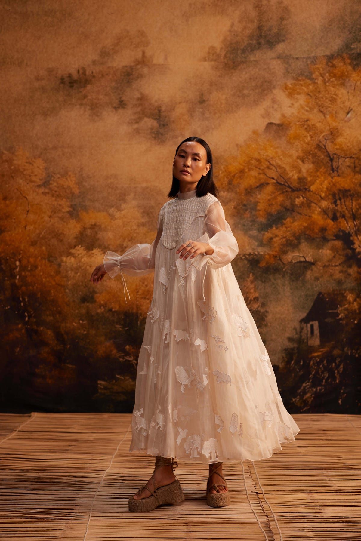 Saku Yoke Dress - image 4