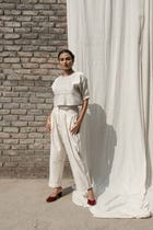 Olearia Pin Tuck Blouse view 2