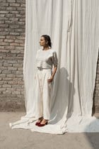 Olearia Pin Tuck Blouse view 3
