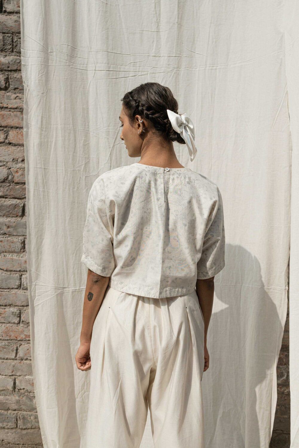 Olearia Pin Tuck Blouse - image 5