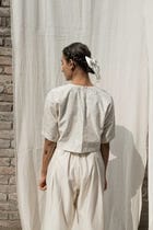 Olearia Pin Tuck Blouse view 5