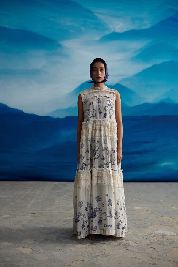 Ahmev — Azami Tier Dress
